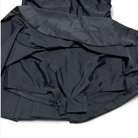 COSKAKA Women's Body One Piece Swim Dress Negro Size Small NWT - Picture 8 of 8